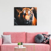 Toile Le Roi de la Jungle - Tigre (Insitu(Salon))
