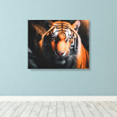 Toile Le Roi de la Jungle - Tigre (Insitu (Plancher de Bois))