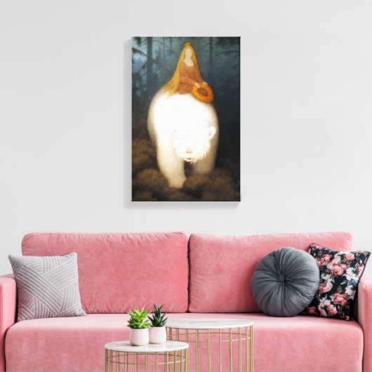 Toile Le roi de l'ours blanc Valemon (Insitu(Salon))