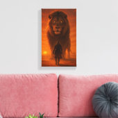 Toile Le Roi des Lions (Insitu(Salon))
