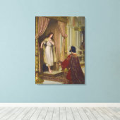 Toile Le roi et la mendiante (Insitu (Plancher de Bois))