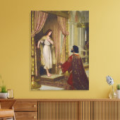 Toile Le roi et la mendiante (Insitu(Salon))