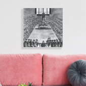 Toile Le roi James I à la Chambre du Parlement, 1624 (Insitu(Salon))