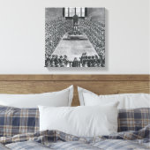 Toile Le roi James I à la Chambre du Parlement, 1624 (Insitu(Chambre))