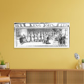 Toile Le roi John renonce à sa couronne (Insitu(Salon))