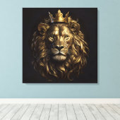 Toile Le Roi ! Le Lion d'Oz pas si puéril (Insitu (Plancher de Bois))