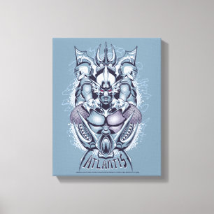 Toile Le Roi Orm d'Aquaman du graphique de l'Atlantide