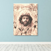 Toile Le Roi Salomon Entouré De Danseuses (Insitu (Plancher de Bois))