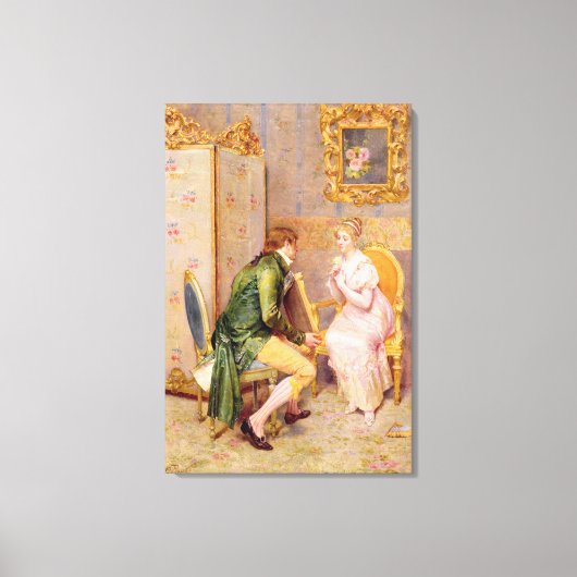 Toile Le Rose (Recto)