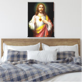 Toile Le Sacré Coeur de Jésus-Christ (Insitu(Chambre))