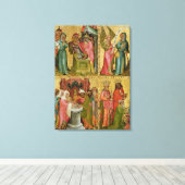 Toile Le Sacrifice de Joachim et la circoncision du Chri (Insitu (Plancher de Bois))