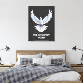 Toile Le Saint-Esprit en lui-même (colombe) 1 (Insitu(Chambre))