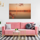 Toile Le Sakura de Washington est sunset. (Insitu(Salon))