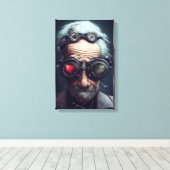 Toile Le scientifique (Insitu (Plancher de Bois))