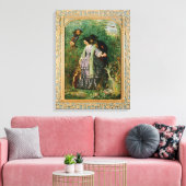 Toile Le secret, 1858 (Insitu(Salon))