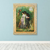 Toile Le secret, 1858 (Insitu (Plancher de Bois))