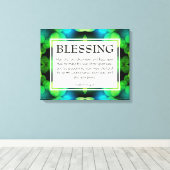 Toile LE SEIGNEUR VOUS BLESSE | Numéros 6:24-26 BÉNÉDICT (Insitu (Plancher de Bois))