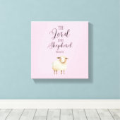 Toile Le Seigneur Whimsical est Mon Pasteur Psaume 23:1 (Insitu (Plancher de Bois))