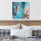 Toile Le séisme (Insitu(Chambre))