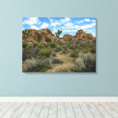 Toile Le sentier de boucle du barrage Barker au parc nat (Insitu (Plancher de Bois))