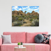 Toile Le sentier de boucle du barrage Barker au parc nat (Insitu(Salon))