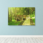 Toile Le sentier de la lume (Insitu (Plancher de Bois))