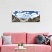 Toile Le sentier du mont Whitney au-dessus des lacs Hitc (Insitu(Salon))