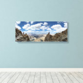 Toile Le sentier du mont Whitney au-dessus des lacs Hitc (Insitu (Plancher de Bois))