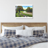 Toile Le sentier Mohawk approche du sommet de Shelburne (Insitu(Chambre))