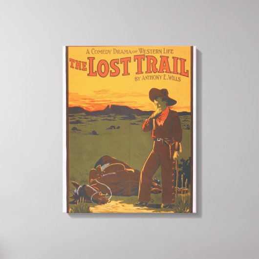 Toile Le sentier perdu - Comedy Drama Western Life (Recto)