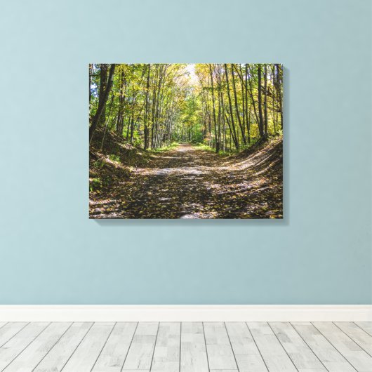 Toile Le sentier Virginia Creeper (Insitu (Plancher de Bois))