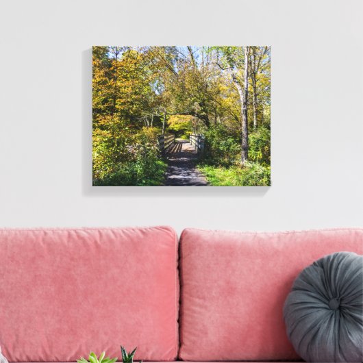 Toile Le sentier Virginia Creeper (Insitu(Salon))