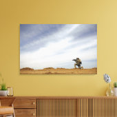 Toile Le sergent assure la sécurité (Insitu(Salon))