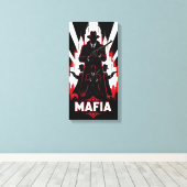 Toile Le serment rouge (Insitu (Plancher de Bois))