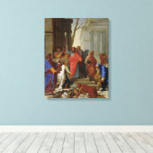 Toile Le Sermon de saint Paul à Ephèse, 1649 (Insitu (Plancher de Bois))