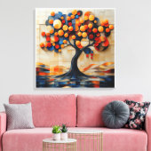 Toile Le seul arbre (Insitu(Salon))