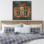 Toile Le Shack Tiki païen de Ted (Insitu(Chambre))
