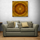 Toile Le Sheen hypnotisant l'art semi-circulaire