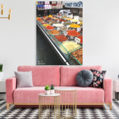 Toile Le Shuk, Jérusalem Israël 2016 (Insitu(Salon))