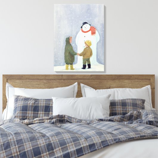 Toile Le Snowman 2 (Insitu(Chambre))
