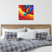 Toile Le sol est en lave (Insitu(Chambre))