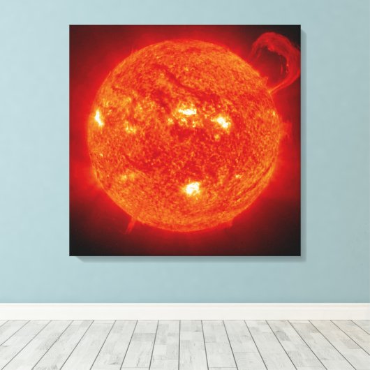 Toile Le Soleil (Insitu (Plancher de Bois))