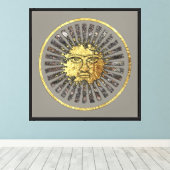 Toile Le Soleil (Insitu (Plancher de Bois))