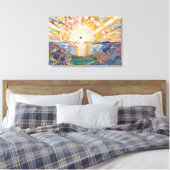 Toile Le Soleil 1912 | Edvard Munch | (Insitu(Chambre))