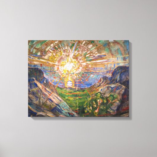 Toile Le soleil de 1912 | Edvard Munch | (Recto)