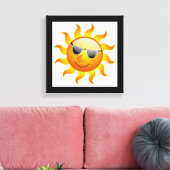 TOILE LE SOLEIL DU COOL (Insitu(Salon))