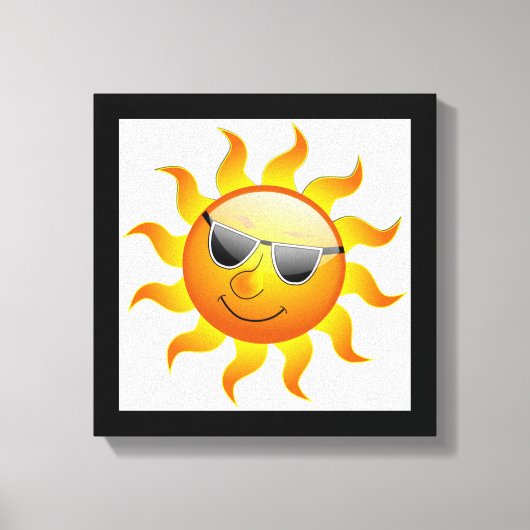 TOILE LE SOLEIL DU COOL (Recto)