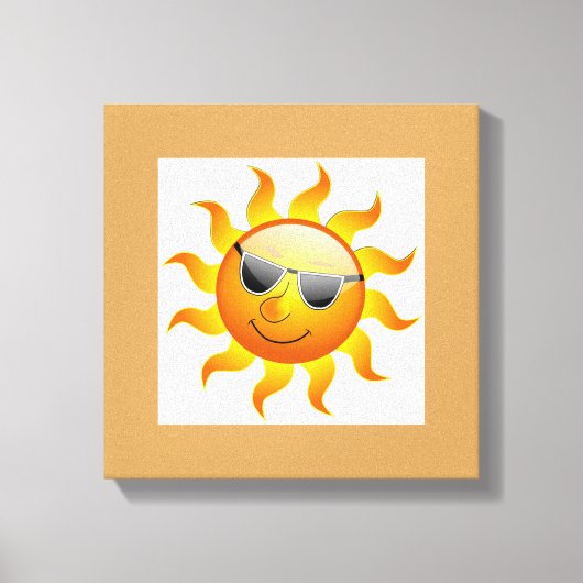 TOILE LE SOLEIL DU COOL (Recto)