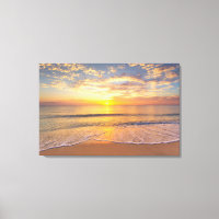 Le soleil du matin en bord de mer