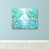 Toile Le son de l'eau 2012 (Insitu (Plancher de Bois))